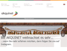 Tablet Screenshot of akquinet.de