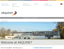 Tablet Screenshot of akquinet.com